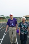 Walking the track