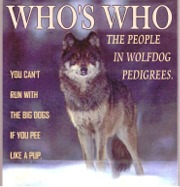 Need help with your Wolfdog Pedigree?